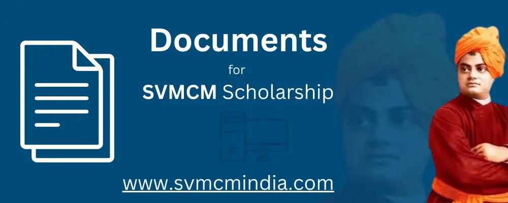 Documents for SVMCM Scholarship