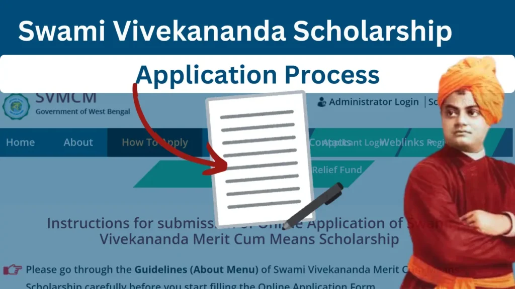 Swami Vivekananda Scholarship Application Process